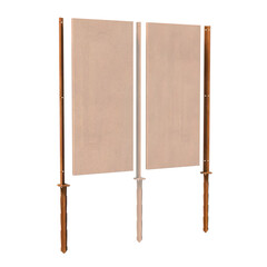 Cortenstaal hoekpaal 115x115x2900mm.