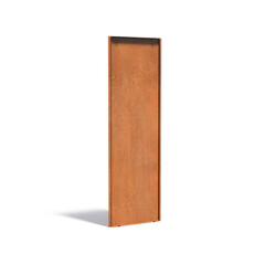 Cortenstaal achterwand voor sfeerpaneel 595x35x1799mm