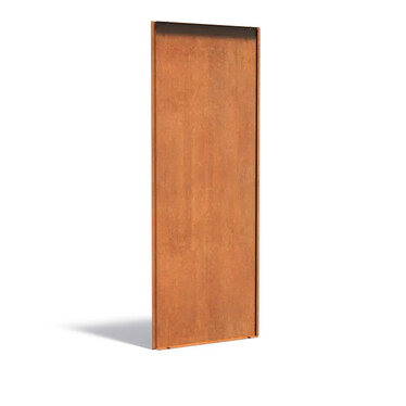 Cortenstaal achterwand voor sfeerpaneel 795x35x1999mm