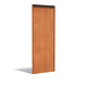 Cortenstaal achterwand voor sfeerpaneel 795x35x1999mm