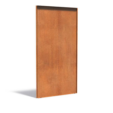 Cortenstaal achterwand voor sfeerpaneel 1095x35x1999mm