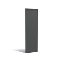 Verzinkt staal achterwand voor sfeerpaneel 595x35x1799mm.