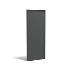 Verzinkt staal achterwand voor sfeerpaneel 795x35x1799mm.