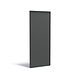 Verzinkt staal achterwand voor sfeerpaneel 795x35x1799mm.