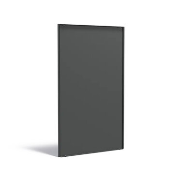 Verzinkt staal achterwand voor sfeerpaneel 1095x35x1799mm.