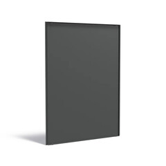 Verzinkt staal achterwand voor sfeerpaneel 1345x35x1799mm.