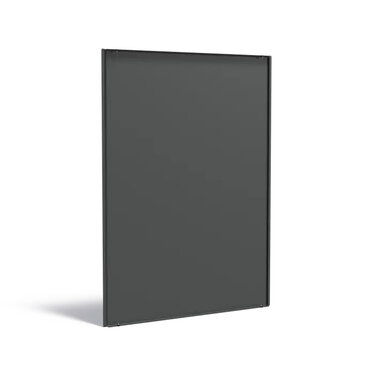 Verzinkt staal achterwand voor sfeerpaneel 1345x35x1799mm.