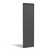 Verzinkt staal achterwand voor sfeerpaneel 595x35x1999mm.