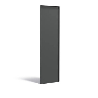 Verzinkt staal achterwand voor sfeerpaneel 595x35x1999mm.