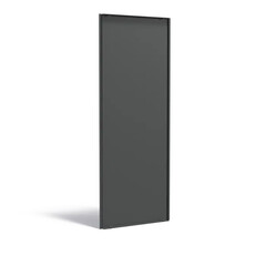 Verzinkt staal achterwand voor sfeerpaneel 795x35x1999mm.