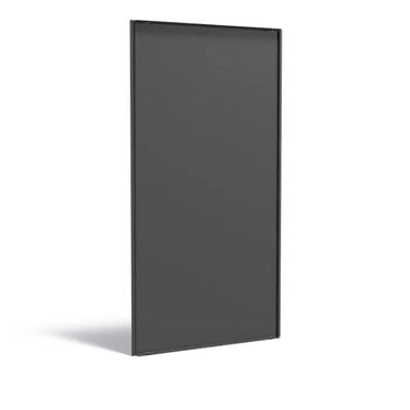 Verzinkt staal achterwand voor sfeerpaneel 1095x35x1999mm.
