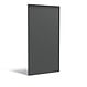 Verzinkt staal achterwand voor sfeerpaneel 1095x35x1999mm.