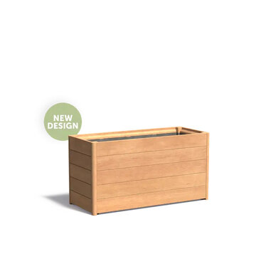 Hardhouten plantenbak CARREZ NEW 1200x500x627mm.