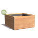 Hardhouten plantenbak CARREZ NEW 140x140x75cm.