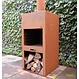 Tuinhaard Forno Stig Cortenstaal