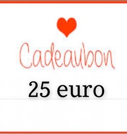 Kiekiek Friends Cadeaubon 25 euro