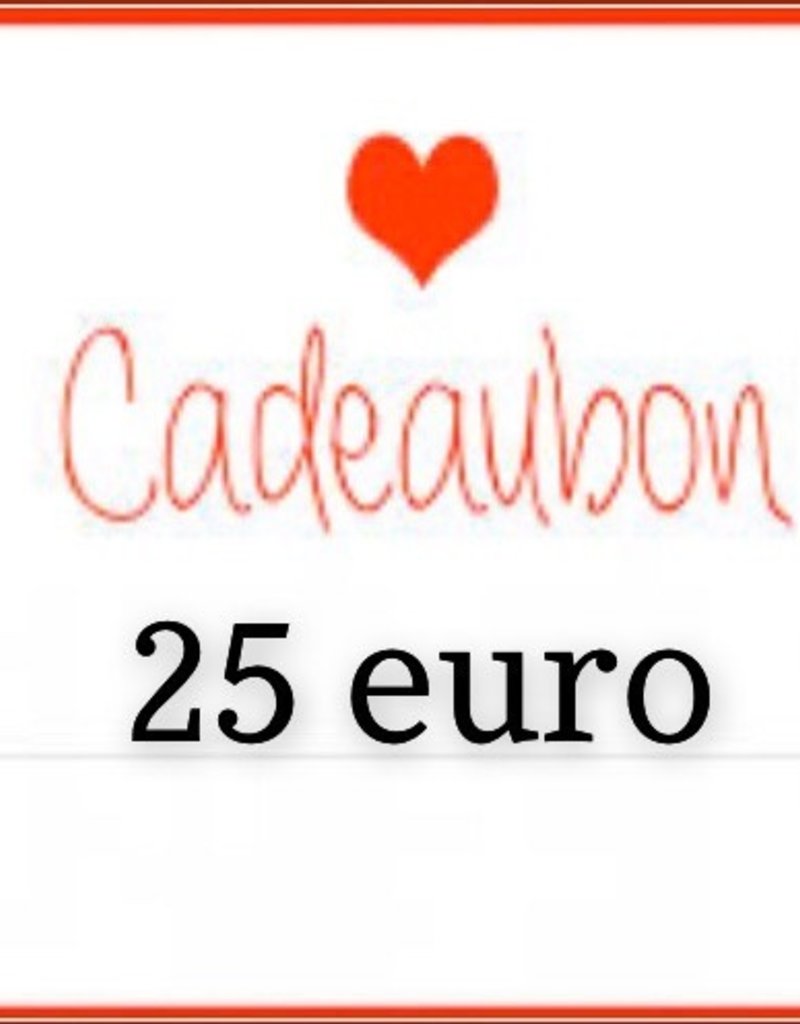 Kiekiek Friends Cadeaubon 25 euro