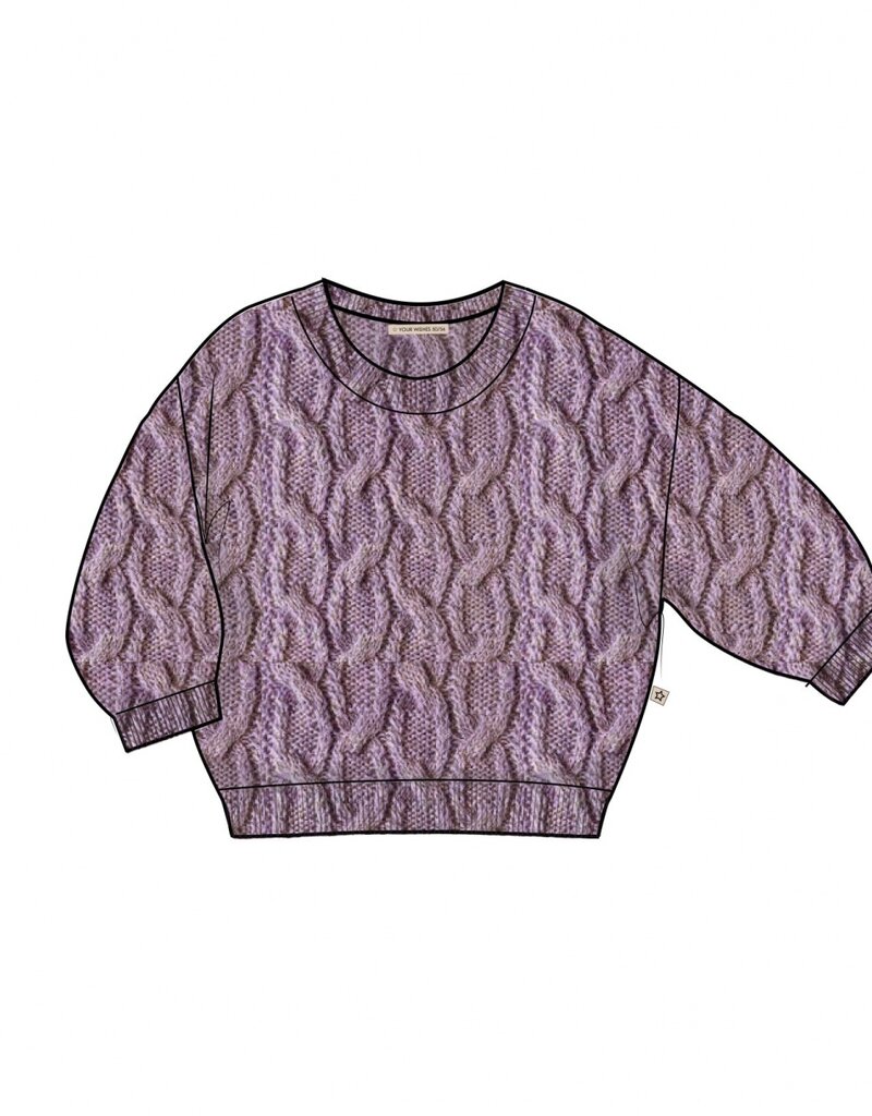 Your Wishes Sweater Gerry - Lavender