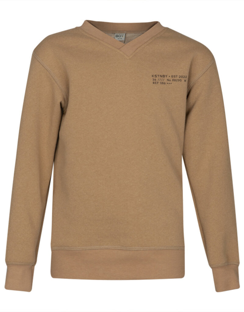 Kie-Stone Boy Sweater Moos 9111 - Camel