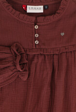 Little Looxs  Shirt 7103 Mouseline - Red Wine