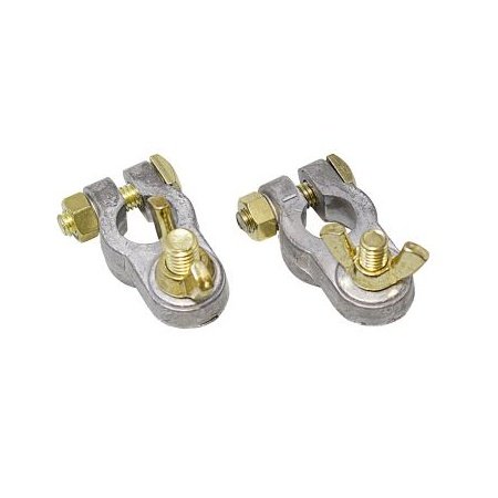 Accupoolklemmen set met vleugelmoer