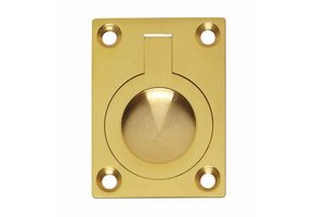 Messing gepolijste luikring