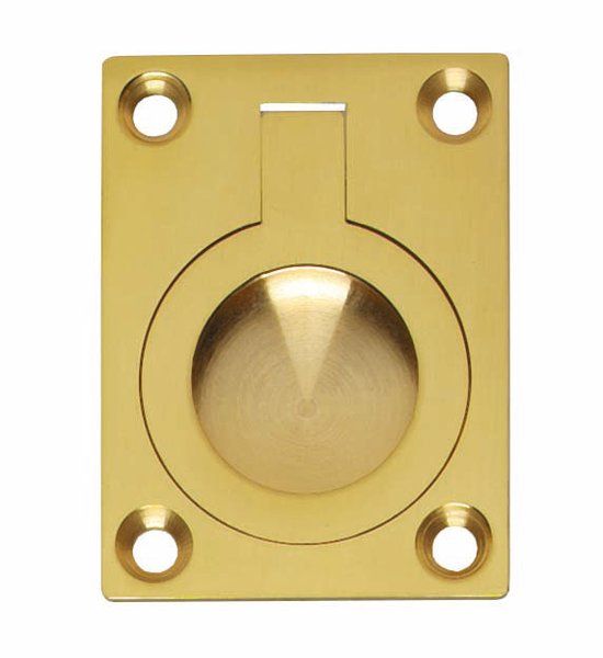 Messing gepolijste luikring