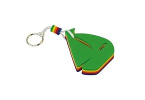 Drijvende sleutelhanger Zeilboot