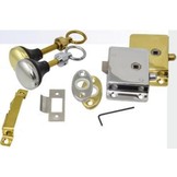 Opbouw deursluiting met draaibare knop