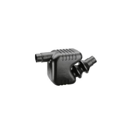 Waterlock en demper voor uitlaat