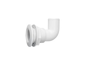 Kunststof huiddoorvoer met haakse slangtule