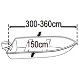 Afdekzeil boot 300 tot 360 cm / 150 cm
