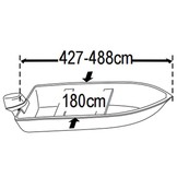 SeaCover afdekzeil boot 427 tot 488 cm / 180 cm