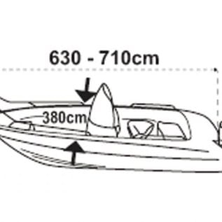 Lalizas SeaCover afdekzeil boot 630 tot 710 cm / 380 cm