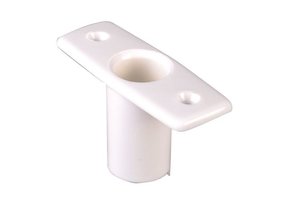 Roeidolhouder kunststof / Wit