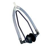 Motor doorspoelklem dubbelwerkend