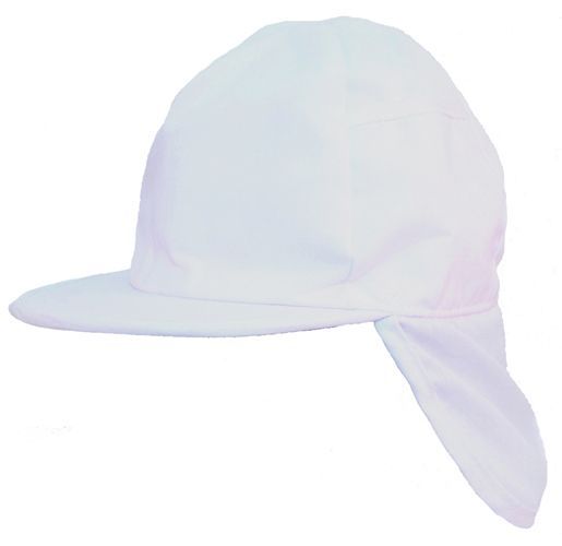 Zonnepet met nekbescherming