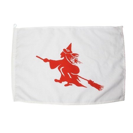 Heksen vlag 30x45 cm