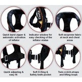 Theta hammar  automatisch reddingsvest 290N met sprayhood