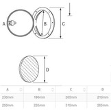 Rond inspectieluik