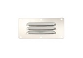 Ventilatierooster RVS - 127 x 66 mm