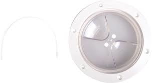 Rond inspectiedeksels boot