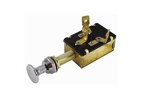 Messing verchroomde trekschakelaar