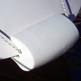 Ocean - Hek fender - boot - wit - navy blauw