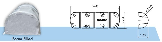 Steiger stootrand Bumper 1/2