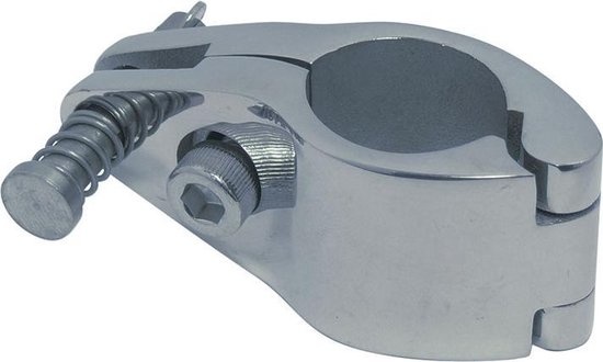 Middenstuk scharnierend voor biminitop & buiskap RVS