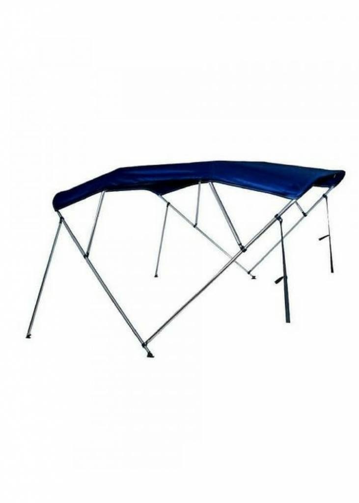 Aluminium 4-boogs biminitop - Breedte 200 <> 213 cm - Hoogte 137 cm