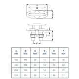 RVS Pop-Up kikker - RVS A4-AISI316