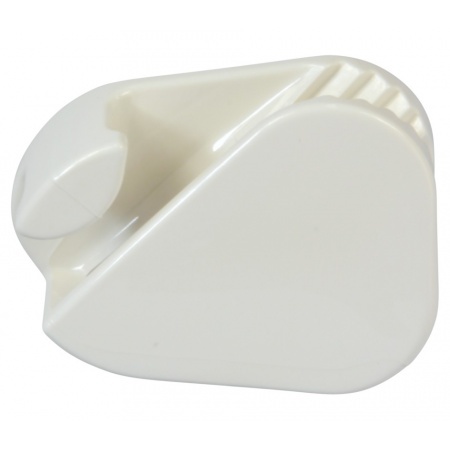 Fender klem - wit - zwart