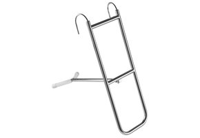 RVS Boegladder met 3 treden